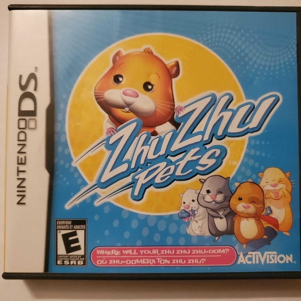 Zhu zhu pets ds game
